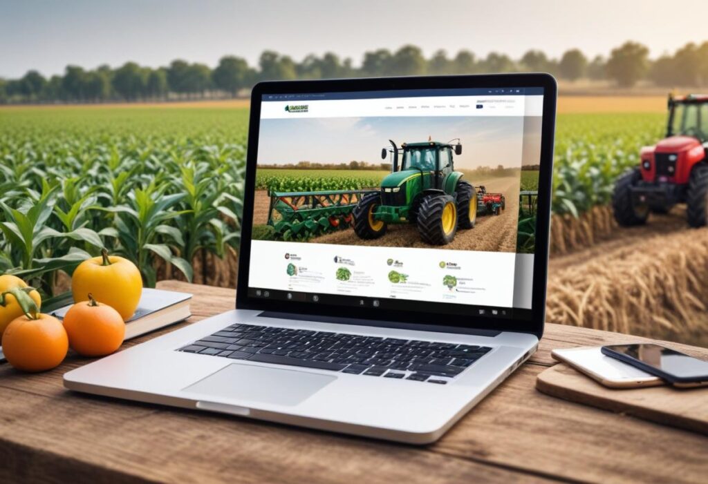 Digital marketing for agricultural equipment